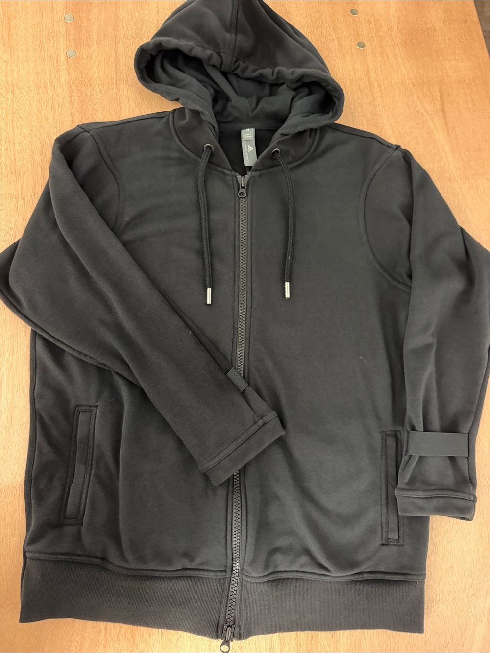 Adidas by Stella McCartney Black Women's Full-Zip Hoodie
